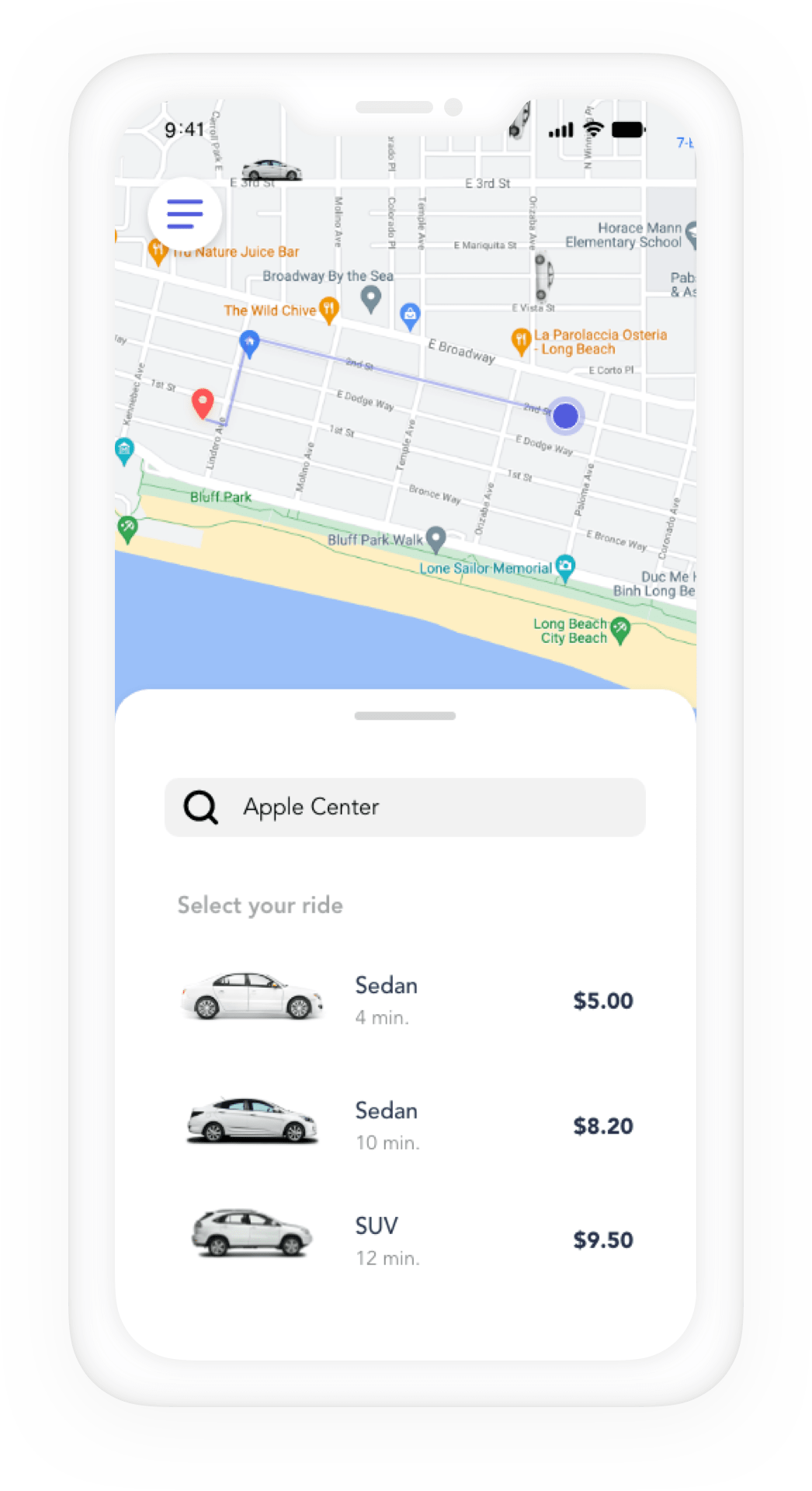 Rideshare App - Annie Yang's Design Portfolio