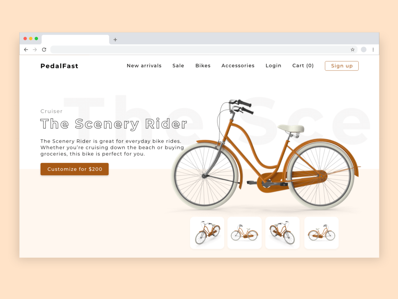 Bike Customization Main Image